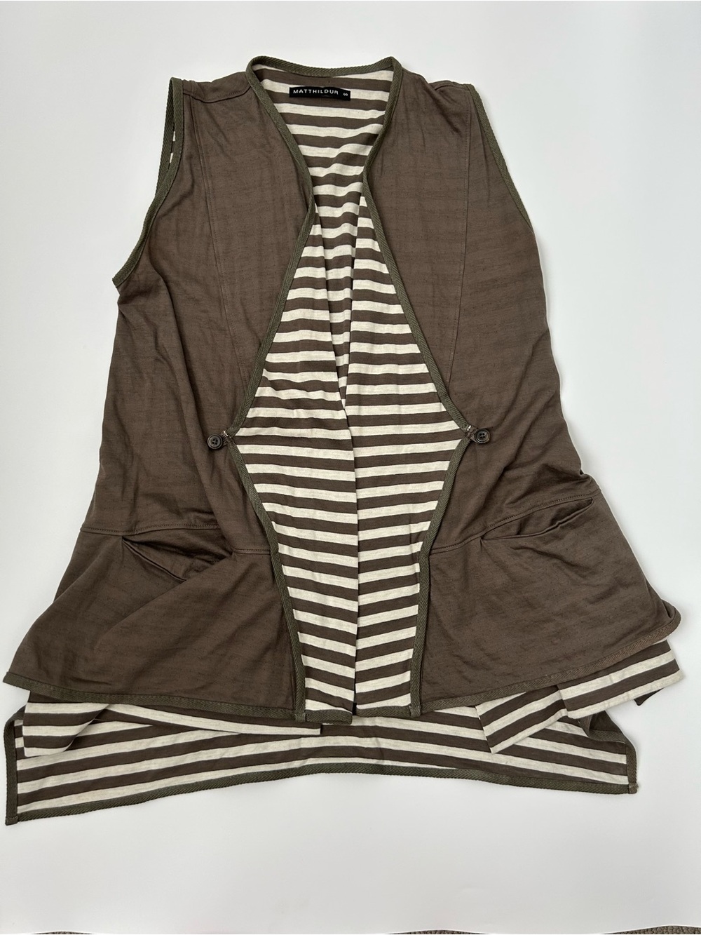 Matthildur Vest
Angular
Edgy
Wrap
Asymmetrical
Icelandic
Stripes
Lagenlook
Small